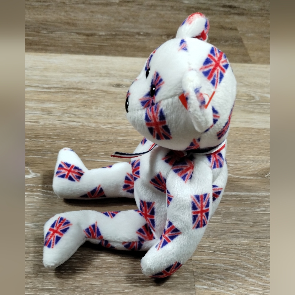 -Ty Beanie Babies โJackโ the Bear - UK Exclusive 9in - Picture 4 of 13